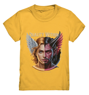 Dualität in uns – Engel & Dämon im Gleichgewicht ???????? - Kids Premium Shirt - Bright Lights Arts