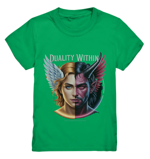 Dualität in uns – Engel & Dämon im Gleichgewicht ???????? - Kids Premium Shirt - Bright Lights Arts