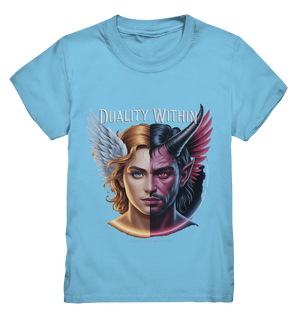 Dualität in uns – Engel & Dämon im Gleichgewicht ???????? - Kids Premium Shirt - Bright Lights Arts