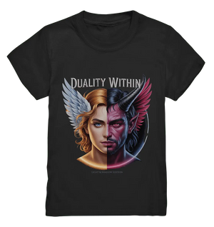 Dualität in uns – Engel & Dämon im Gleichgewicht ???????? - Kids Premium Shirt - Bright Lights Arts