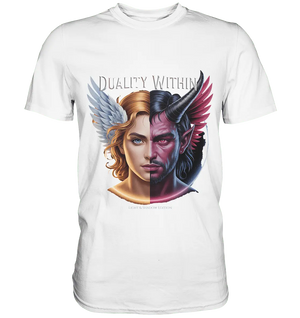 Dualität in uns – Engel & Dämon im Gleichgewicht ???????? - Premium Shirt - Bright Lights Arts