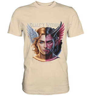Dualität in uns – Engel & Dämon im Gleichgewicht ???????? - Premium Shirt - Bright Lights Arts
