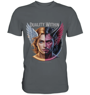 Dualität in uns – Engel & Dämon im Gleichgewicht ???????? - Premium Shirt - Bright Lights Arts