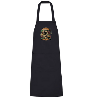 Ein Biss reicht nie – Der ultimative Burger - Organic Grillschürze Bright Lights Arts