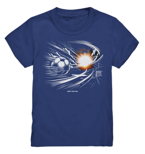 Energie-Fußball – Explosion der Dynamik - Kids Premium Shirt Bright Lights Arts