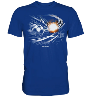 Energie-Fußball – Explosion der Dynamik - Premium Shirt Bright Lights Arts