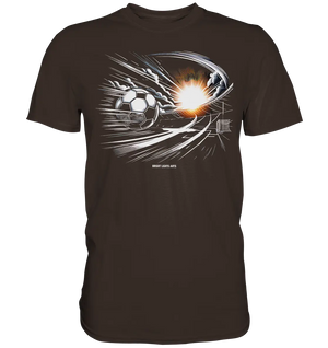 Energie-Fußball – Explosion der Dynamik - Premium Shirt Bright Lights Arts