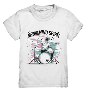 Energie am Schlagzeug - Kids Premium Shirt Bright Lights Arts