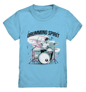 Energie am Schlagzeug - Kids Premium Shirt Bright Lights Arts