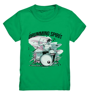 Energie am Schlagzeug - Kids Premium Shirt Bright Lights Arts
