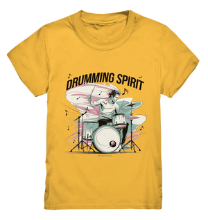 Energie am Schlagzeug - Kids Premium Shirt Bright Lights Arts