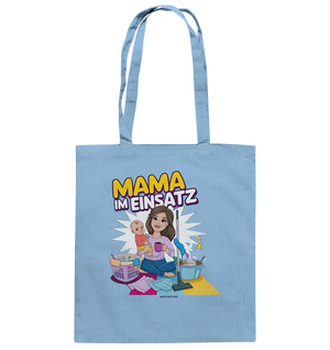 Erst Yoga, dann Kaffee Kopie - Baumwolltasche Bright Lights Arts