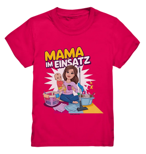 Erst Yoga, dann Kaffee Kopie - Kids Premium Shirt Bright Lights Arts