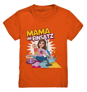 Erst Yoga, dann Kaffee Kopie - Kids Premium Shirt Bright Lights Arts