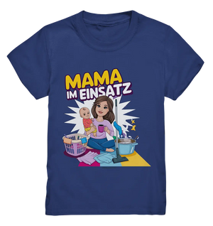 Erst Yoga, dann Kaffee Kopie - Kids Premium Shirt Bright Lights Arts