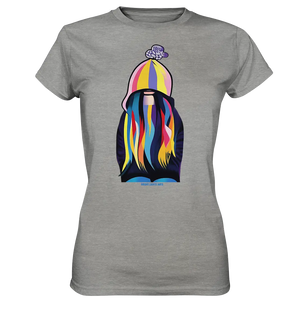 Farbenfrohes Urban Art Design – Ausdruckskraft & Dynamik - Ladies Premium Shirt Bright Lights Arts