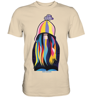 Farbenfrohes Urban Art Design – Ausdruckskraft & Dynamik - Premium Shirt Bright Lights Arts