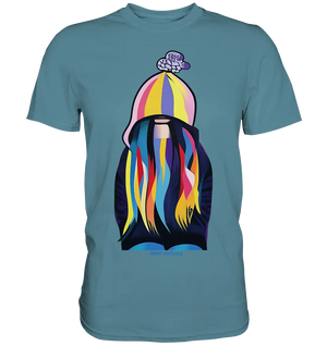 Farbenfrohes Urban Art Design – Ausdruckskraft & Dynamik - Premium Shirt Bright Lights Arts