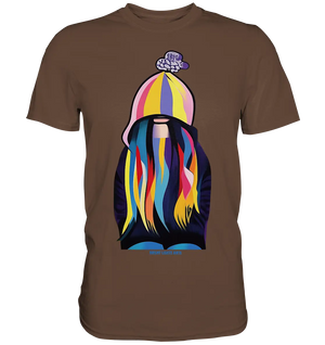 Farbenfrohes Urban Art Design – Ausdruckskraft & Dynamik - Premium Shirt Bright Lights Arts