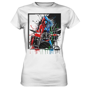 Farbenschlag - Ladies Premium Shirt Bright Lights Arts