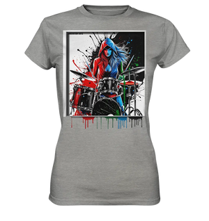 Farbenschlag - Ladies Premium Shirt Bright Lights Arts