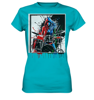 Farbenschlag - Ladies Premium Shirt Bright Lights Arts