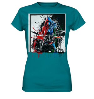 Farbenschlag - Ladies Premium Shirt Bright Lights Arts