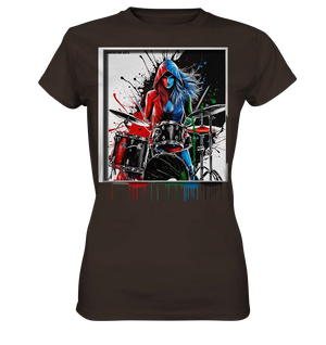 Farbenschlag - Ladies Premium Shirt Bright Lights Arts