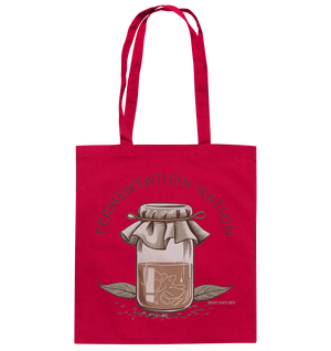 Fermentation Nation – Vintage Glasdesign - Baumwolltasche Bright Lights Arts