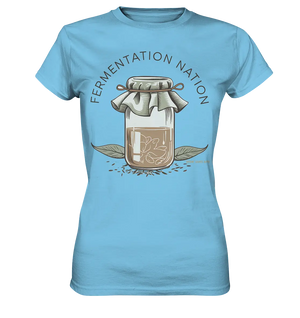 Fermentation Nation – Vintage Glasdesign - Ladies Premium Shirt Bright Lights Arts