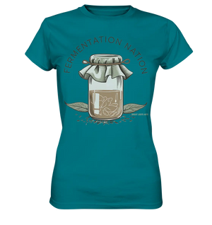 Fermentation Nation – Vintage Glasdesign - Ladies Premium Shirt Bright Lights Arts