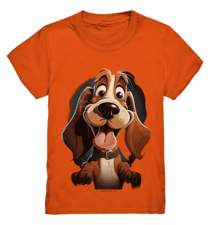 Frecher Hund – Charmantes Cartoon-Design mit Hund - Kids Premium Shirt Bright Lights Arts