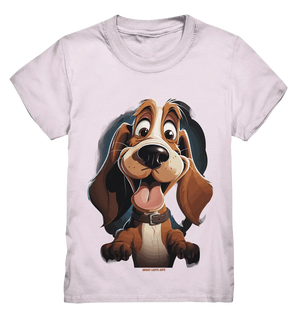 Frecher Hund – Charmantes Cartoon-Design mit Hund - Kids Premium Shirt Bright Lights Arts