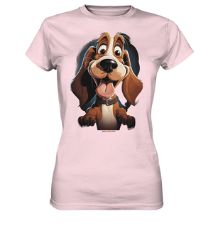 Frecher Hund – Charmantes Cartoon-Design mit Hund - Ladies Premium Shirt Bright Lights Arts