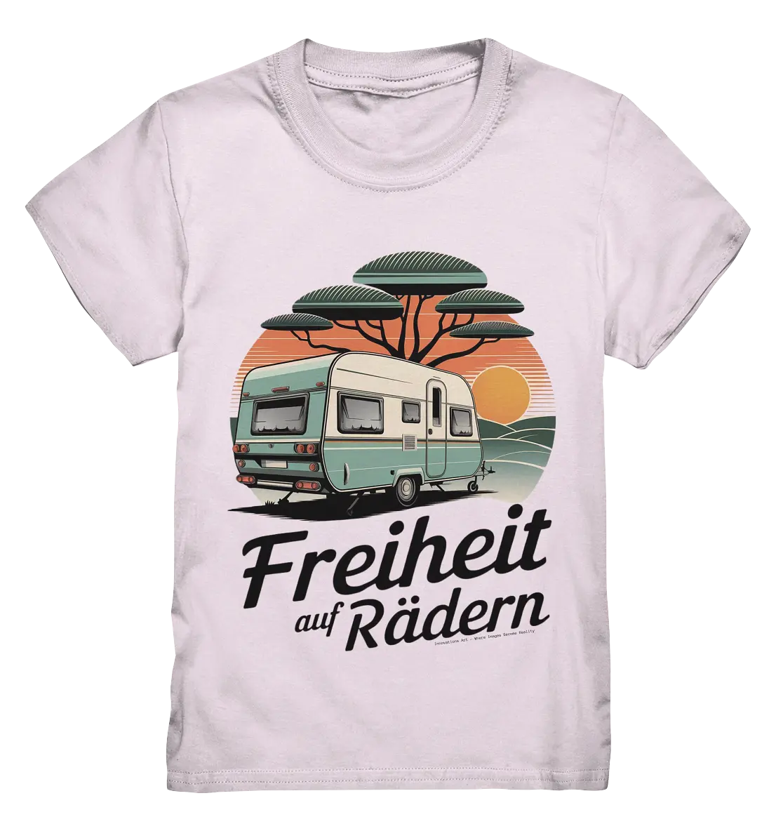 Freiheit auf Rädern - Retro Camping - Kids Premium Shirt Bright Lights Arts