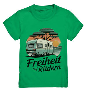 Freiheit auf Rädern - Retro Camping - Kids Premium Shirt Bright Lights Arts