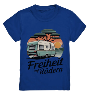 Freiheit auf Rädern - Retro Camping - Kids Premium Shirt Bright Lights Arts