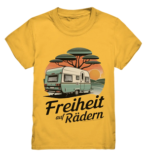 Freiheit auf Rädern - Retro Camping - Kids Premium Shirt Bright Lights Arts