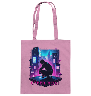 Futuristische Hacking Szene im Cyberpunk Stil - Baumwolltasche Bright Lights Arts