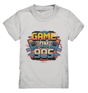 GAME ON 90S Retro Gaming Design - Kids Premium Shirt Bright Lights Arts