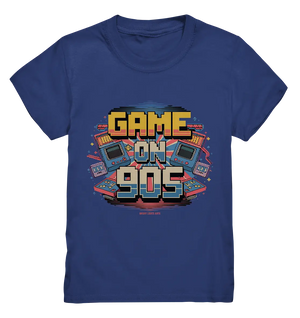 GAME ON 90S Retro Gaming Design - Kids Premium Shirt Bright Lights Arts