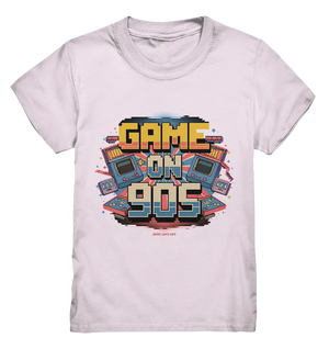 GAME ON 90S Retro Gaming Design - Kids Premium Shirt Bright Lights Arts