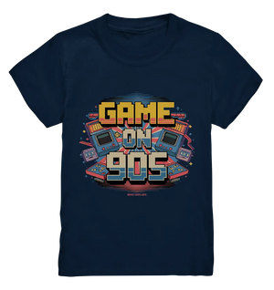 GAME ON 90S Retro Gaming Design - Kids Premium Shirt Bright Lights Arts