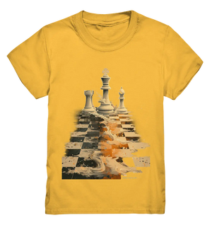 Game of Strategy – Dynamisches Schachdesign voller Energie - Kids Premium Shirt Bright Lights Arts