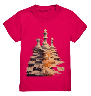 Game of Strategy – Dynamisches Schachdesign voller Energie - Kids Premium Shirt Bright Lights Arts