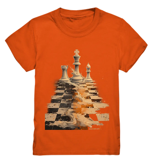 Game of Strategy – Dynamisches Schachdesign voller Energie - Kids Premium Shirt Bright Lights Arts