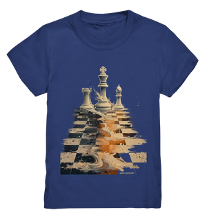 Game of Strategy – Dynamisches Schachdesign voller Energie - Kids Premium Shirt Bright Lights Arts