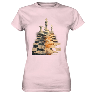 Game of Strategy – Dynamisches Schachdesign voller Energie - Ladies Premium Shirt Bright Lights Arts
