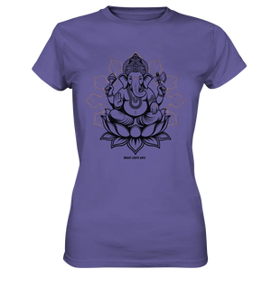 Ganesha im Goldenen Mandala – Spirituelle Harmonie - Ladies Premium Shirt Bright Lights Arts