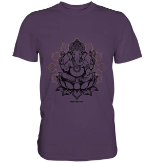 Ganesha im Goldenen Mandala – Spirituelle Harmonie - Premium Shirt Bright Lights Arts